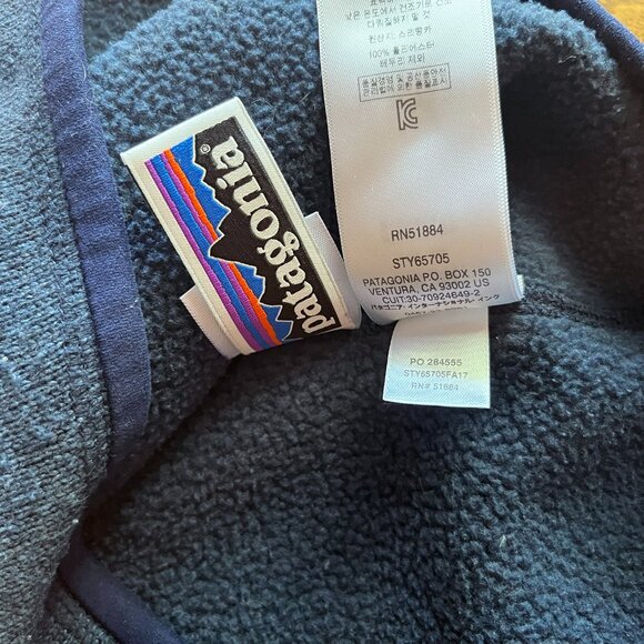 Patagonia 1/4-zip navy Better Sweater M 10 - Picture 6 of 10